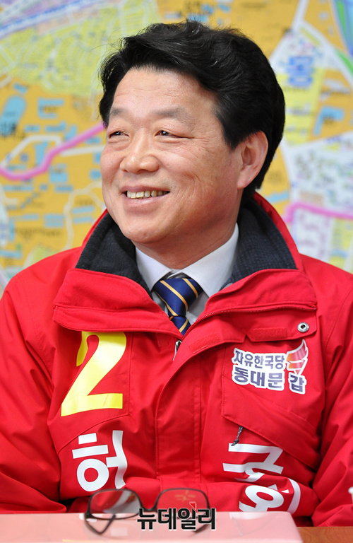 ▲ 허용범 후보는 