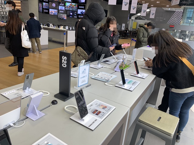 ▲ 삼성디지털프라자 홍대점. ⓒ이성진 기자