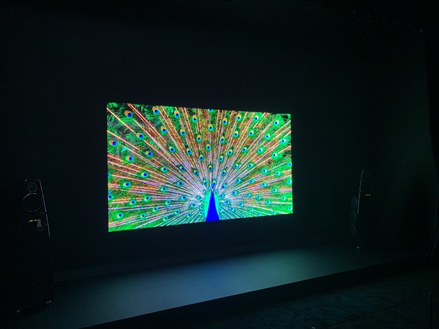 ▲ 'CES 2020'에서 LG전자가 전시한 마이크로 LED 사이니지. ⓒ뉴데일리 DB