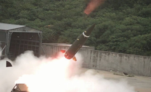 ▲ 국방과학연구소가 2017년 7월 KTSSM 개발 성공을 밝히며 영상을 공개했다. ⓒ국방부 제공영상 캡쳐.