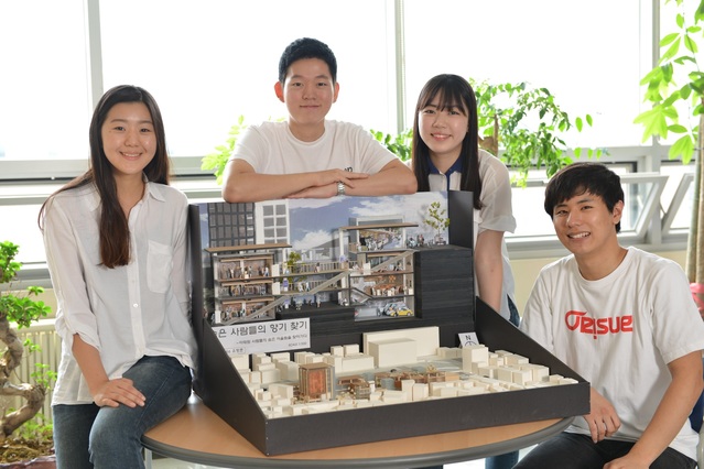 ▲ 금오공대 건축학부는 지난해 11월 시행된 실사평가를 거쳐 인증 종류(6년/ 4년/ 조건부 3년/ 인증유예/ 인증거부) 가운데 최고등급인 6년을 획득하는 성과를 냈다.ⓒ금오공대