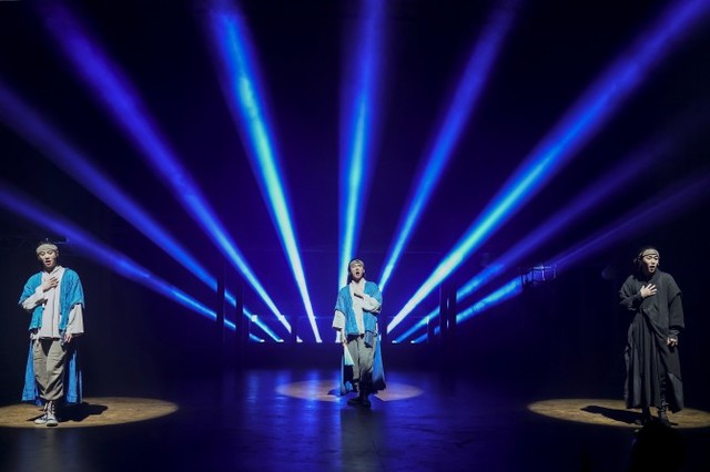 ▲ 뮤지컬 '스웨그에이지: 외쳐, 조선!' 이휘종·이준영·양희준ⓒPL엔터테인먼트