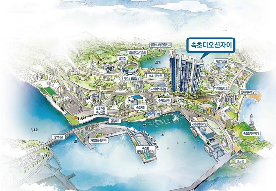 ▲ 강원도 속초디오션자이 ⓒ GS건설