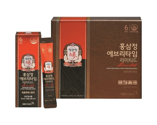 ▲ 홍삼정 에브리타임 리미티드ⓒKGC인삼공사