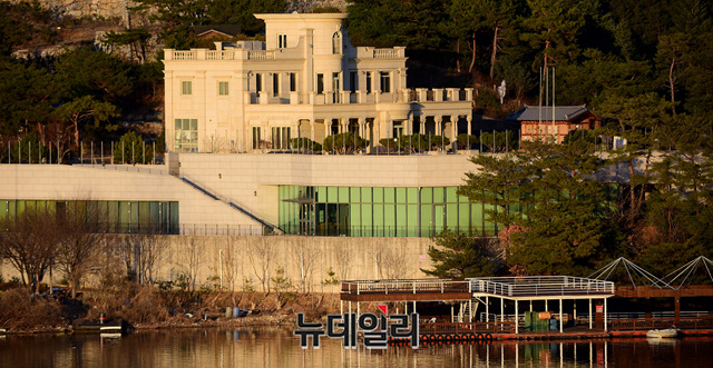 ▲ 신천지 이만희 총회장의 가평별장 전경.