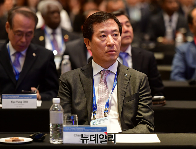 ▲ 한창수 아시아나항공 대표이사 ⓒ 정상윤 기자