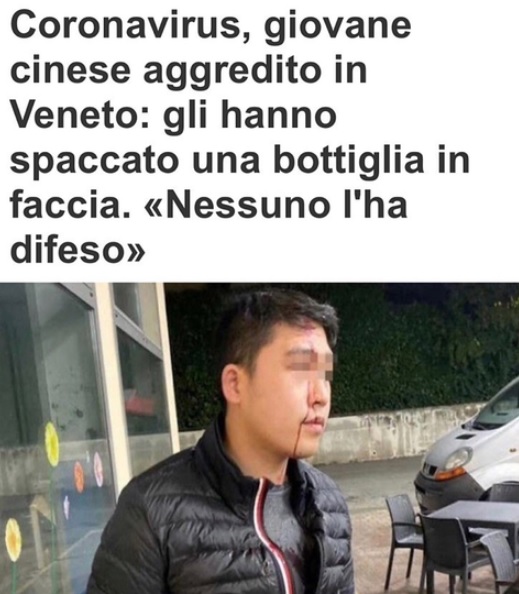 ▲ 코로나19 감염확산으로 동양인에 대한 인종차별적 폭행이 이어지고 있다. ⓒ 인터넷 SNS