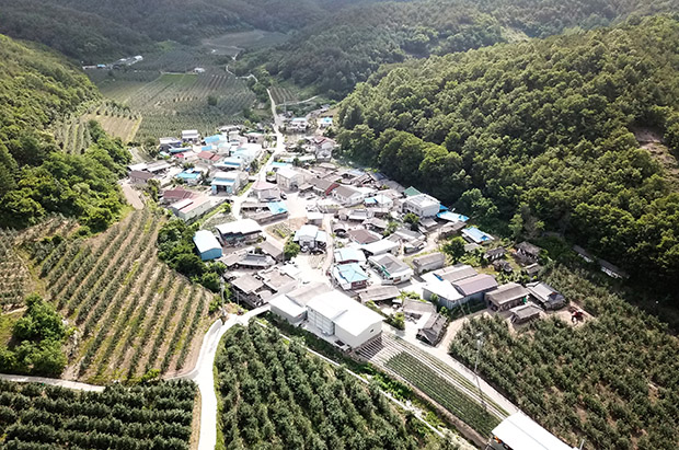 ▲ 청송군 현서면 화목1리가 농촌 취약지역 생활여건 개조 공모사업에 선정됐다.ⓒ청송군