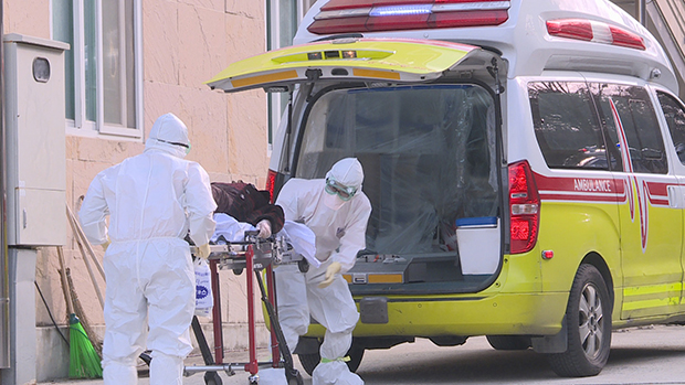 ▲ 봉화군은 푸른요양원 확진자 51명 전원의 이송을 완료했다.ⓒ봉화군