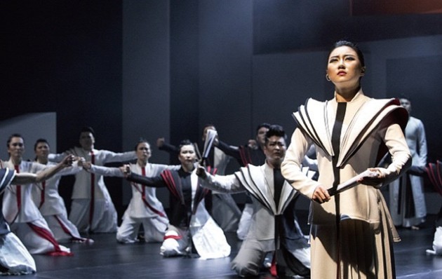 ▲ 판소리 뮤지컬 '적벽' 공연 장면.ⓒ정동극장