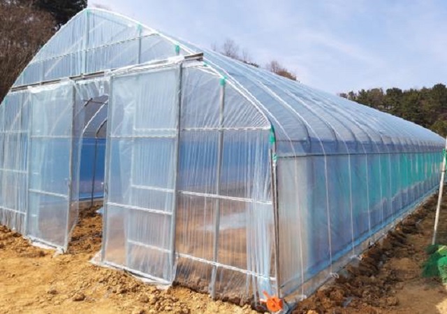 ▲ 울진군(군수 전찬걸)은 소규모 다품목 생산 중소 영세농업인의 소득증대와 로컬푸드의 안정적인 생산 기반조성을 위해 1억9200만 원의 사업비로 로컬푸드 생산 소규모 시설하우스 53동(165㎡)을 지원한다.ⓒ울진군