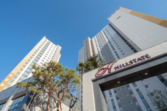 ▲ 힐스테이트 녹양역 단지전경. ⓒ 현대건설