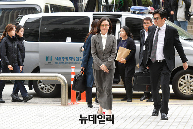 ▲ 정경심씨. ⓒ정상윤 기자