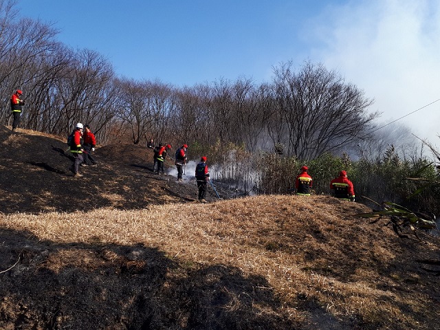▲ 특별 대책기간 동안 산불경보를 경계로 상향하고 상황실 및 읍면동 비상근무인력을 증원해 불법 소각 행위 단속 및 산불 발생 시 신속한 초동대응으로 산림 피해를 최소화에 대비할 방침이다.ⓒ경주시