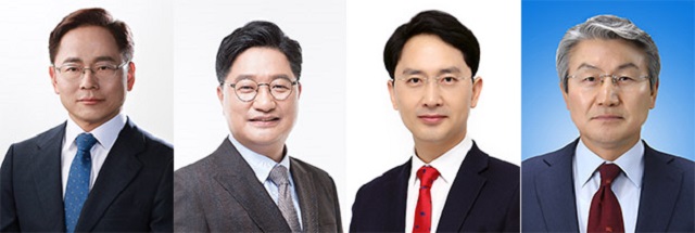 ▲ 왼쪽부터 더불어민주당 허대만, 미래통합당 문충운·김병욱, 무소속 가정 박승호.ⓒ중앙선관위