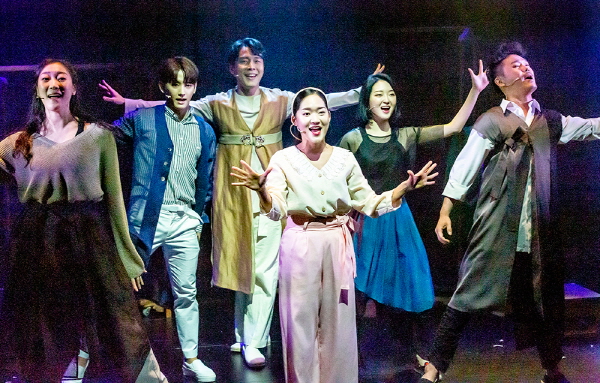 ▲ 스테이지업 공간지원작 뮤지컬 '오,박씨!' 공연 장면.ⓒCJ문화재단