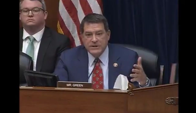 ▲ 한국의 우한폐렴 진단키트를 부정적으로 평가한 마크 그린 의원. ⓒ트위터 캡쳐.