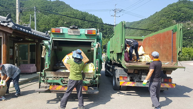 ▲ 영양군은 생활쓰레기 적기 수거 비상근무 대책을 추진한다.ⓒ영양군