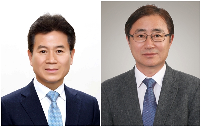 ▲ 23일 임명된 이남구 공직기강비서관(왼쪽)과 오영우 문화체육관광부 1차관. ⓒ청와대