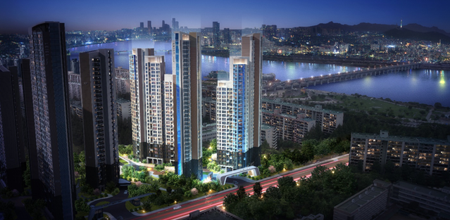 ▲ 르엘 신반포 조감도. ⓒ 롯데건설