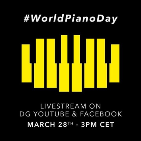 ▲ 세계 피아노의 날 기념 라이브 스트리밍 콘서트.ⓒDG