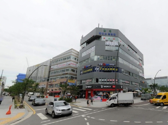 ▲ 마곡역 인근 상권 전경. ⓒ 상가정보연구소