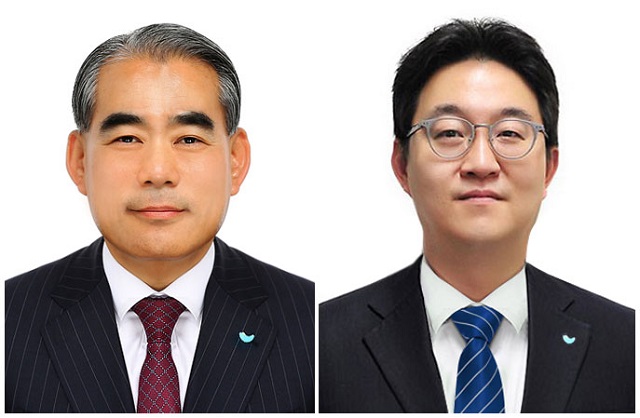 ▲ (왼쪽부터) 황종현 SPC삼립대표이사, 안지용 SPC GFS 대표이사. ⓒSPC삼립