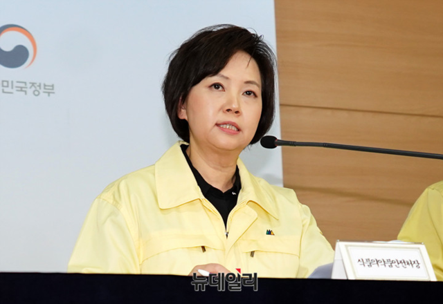 ▲ 이의경 식약처장. ⓒ박성원 기자