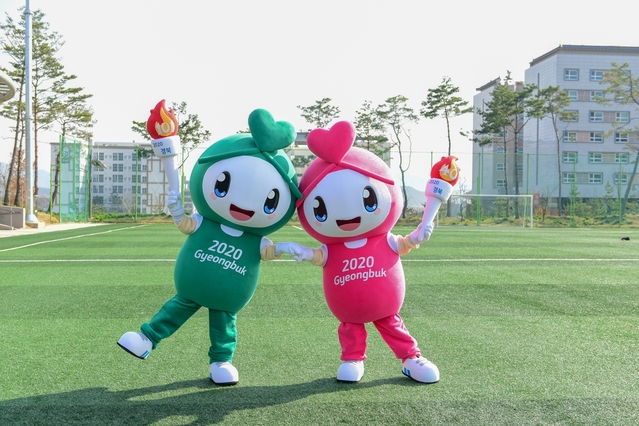 ▲ 전국체전 마스코트.ⓒ경북도