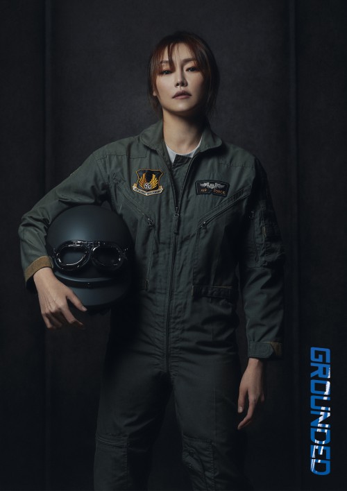 ▲ 모노극 '그라운디드'에 출연하는 배우 차지연.ⓒ우란문화재단, 프로젝트그룹 일다