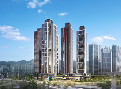 ▲ 힐스테이트 도원 센트럴 투시도. ⓒ 현대건설