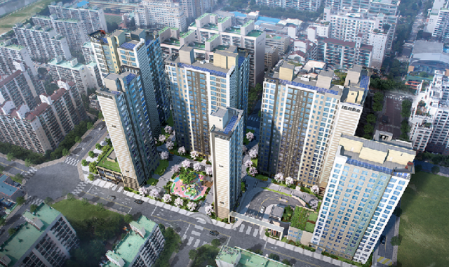 ▲ 문래 롯데캐슬 조감도. ⓒ 롯데건설