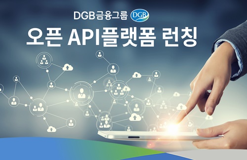 ▲ DGB금융지주가 4월 1일 4개 계열사 공동으로 구축한 오픈 API플랫폼 서비스를 런칭한다. ⓒDGB금융지주