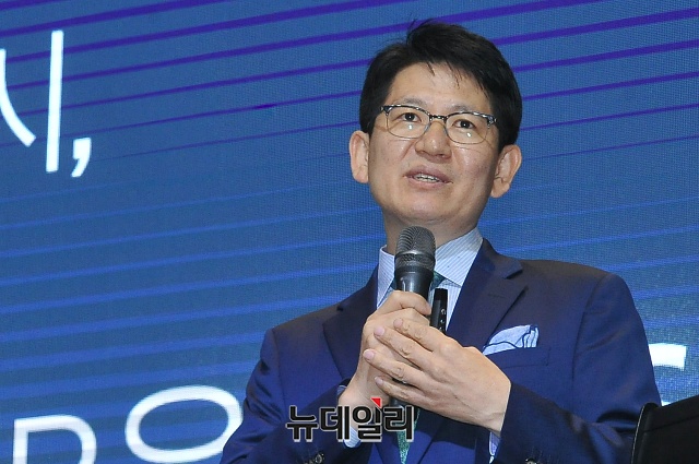 ▲ 강성부 KCGI 대표.ⓒ뉴데일리
