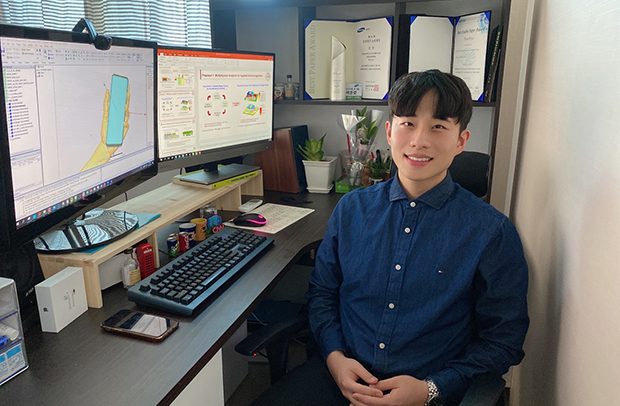 ▲ POSTECH 전자전기공학과 박준호 씨가 IEEE EuCAP 2020서 비유럽권 첫 ‘최고 학생논문상’을 수상했다.ⓒ포스텍