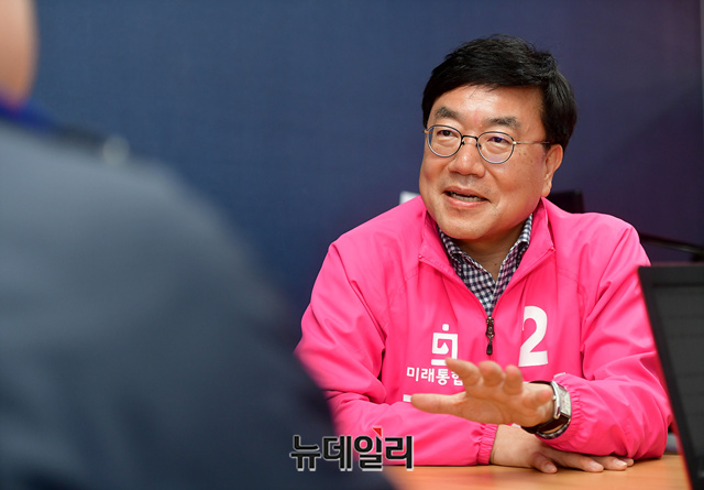 ▲ 서범수(56) 미래통합당 울산광역시 울주군 국회의원 후보. 그는 '형제공천' 논란에 대해 