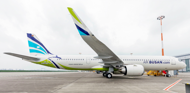 ▲ 에어부산 신규항공기  A321LR ⓒ 에어부산