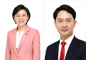 ▲ 미래통합당 김정재 후보(포항북구)와 김병욱 후보(포항남구울릉군).ⓒ후보 측