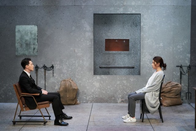 ▲ 연극 '언체인' 공연 장면.ⓒ콘텐츠플래닝