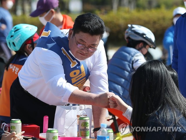 ▲ 울산중구에 출마한 임동호 더불어민주당 후보ⓒ연합뉴스