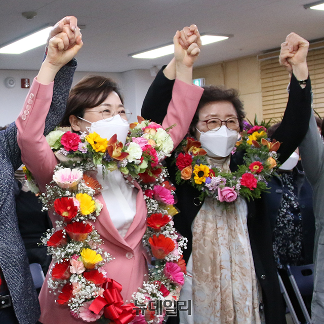 ▲ 포항북구 김정재 후보가 압도적인 득표율로 재선에 성공했다.ⓒ뉴데일리