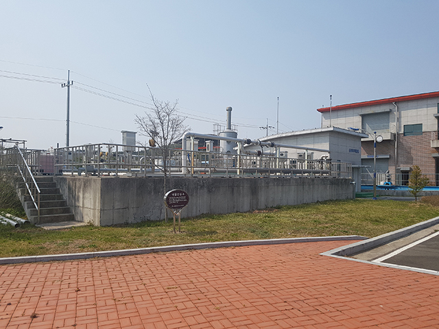 ▲ 영천폐수처리장 전경.ⓒ영천시