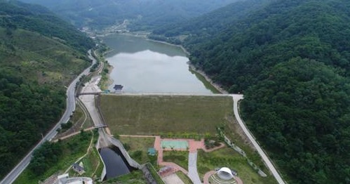 ▲ 증평 삼기저수지.ⓒ한국농어촌공사 충북지역본부