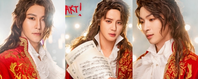 ▲ 2020 뮤지컬 '모차르트!'의 박은태·김준수·박강현 콘셉트 사진ⓒEMK뮤지컬컴퍼니