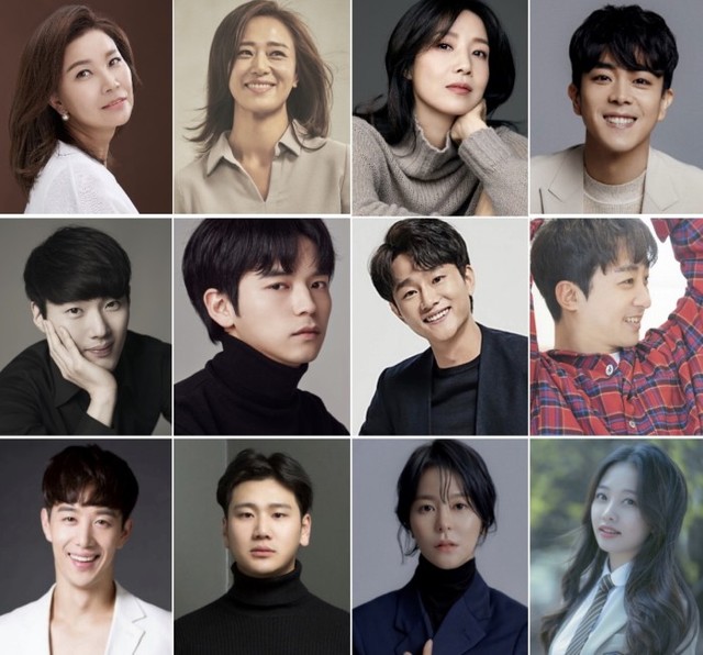 ▲ 연극 '존경하는 엘레나 선생님' 캐스팅 이미지.ⓒ아이엠컬처