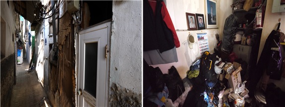 ▲ 대전역 쪽방촌 실태. ⓒ 국토교통부