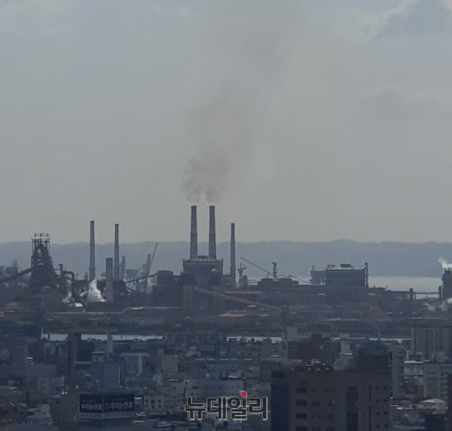 ▲ 포스코 포항제철소 전경.ⓒ강신윤 기자