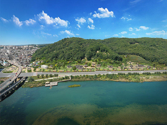 ▲ 임청각복원사업 조감도ⓒ안동시