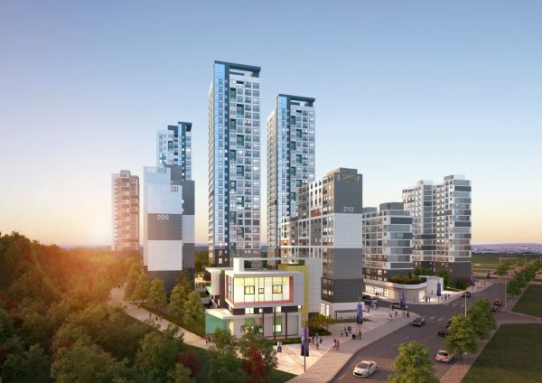 ▲ ‘충남행복주택’ 조감도.ⓒ충남도