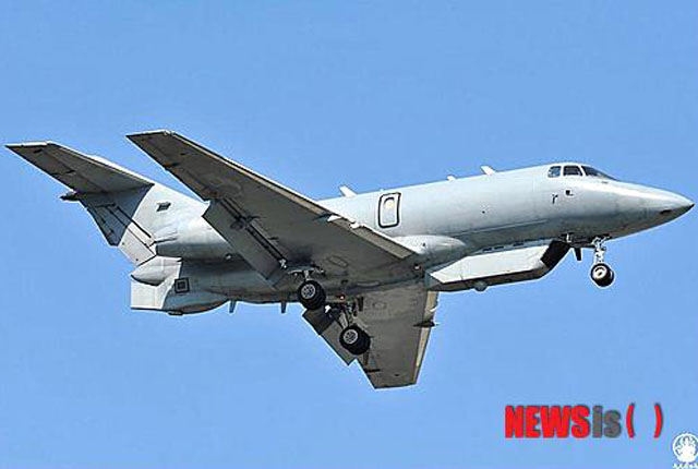 ▲ 한국군의 신호첩보수집기 백두 RC-800B 정찰기. ⓒ뉴시스. 무단전재 및 재배포 금지.